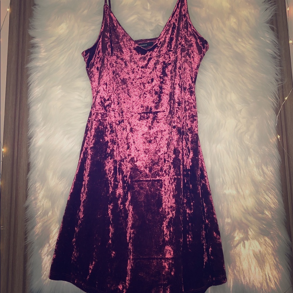 Velvet Mini Dress
